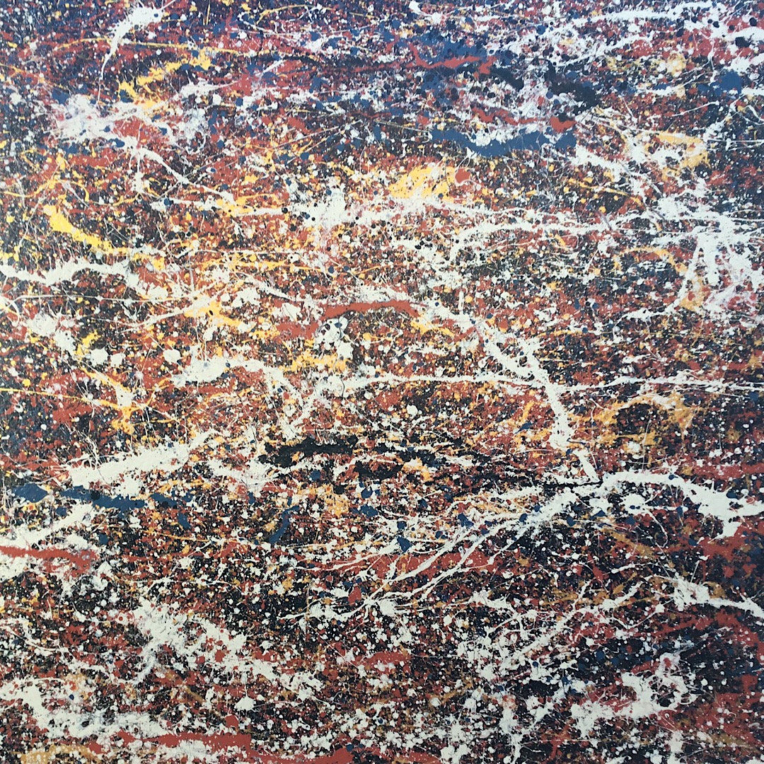 'Raw Earth', acrylic on canvas, 122 x122cm, $3,500