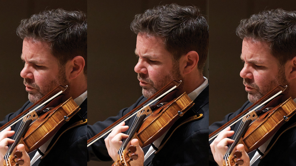 Concertmaster Andrew Haveron