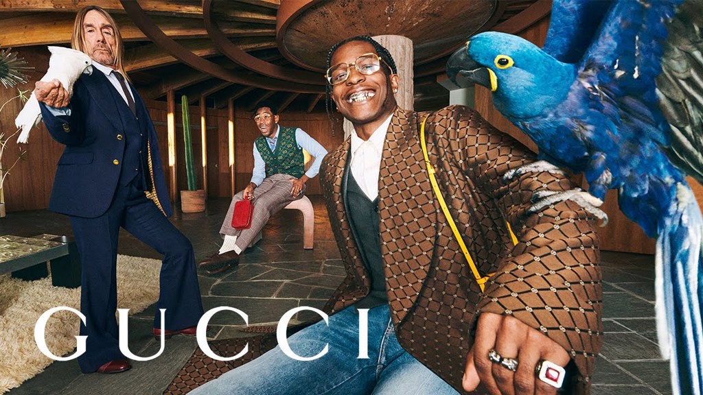 A$AP Rocky, Iggy Pop and Tyler, The Creator in the New Gucci Tailoring Campaign